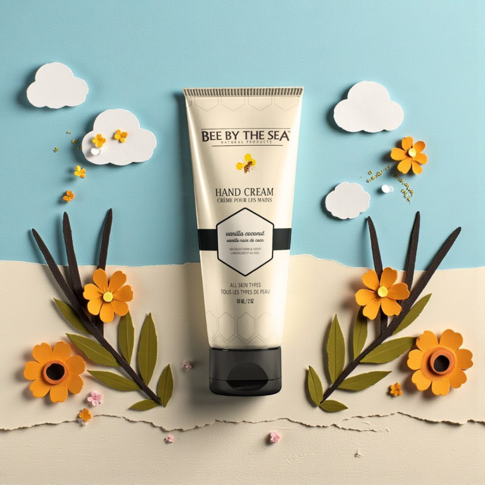 Bee By The Sea Vanilla Coconut Hand Cream-lifestyle