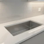 32 Inch Silver Undermount Kitchen Sink - Single Bowl