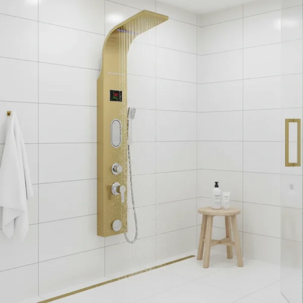 Luxury Shower Panel Tower with LED Screen ZM6211