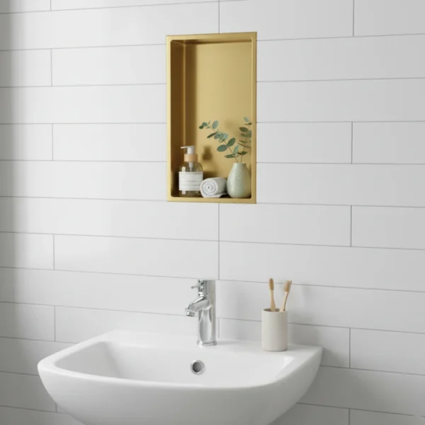 N600 SINGLE NICHE STAINLESS STEEL 304 (12X24X3.94)